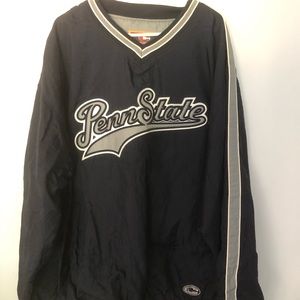Vintage Penn State pullover jacket dark blue